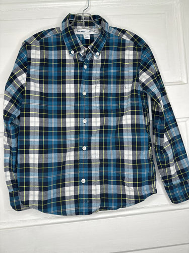 Boys Button LS Old Navy 8