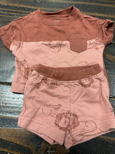 Boys Tee W/ Shorts Set (2pc) Just One You NB
