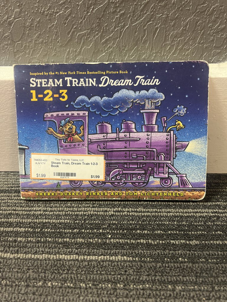 Steam Train, Dream Train 1-2-3 Book