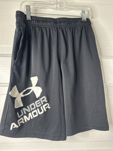 Boys Athletic Shorts (cracking logo/as is) Under Armour L