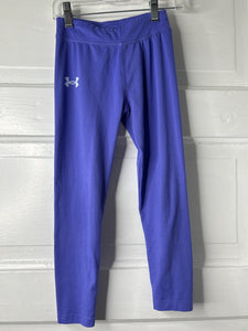 Girls Athletic Leggings (some wear knees/as is) Under Armour 6