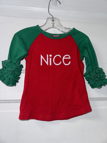 Girls 3/4 Sleeve 3T