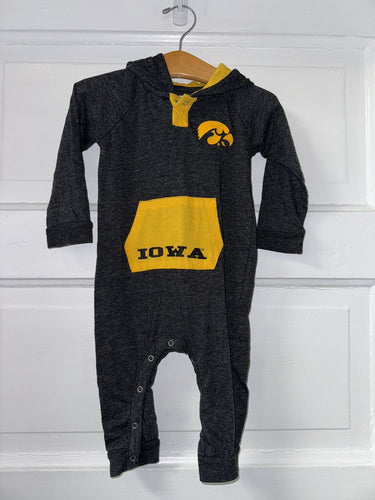 Unisex Hooded LS Hawkeyes Outfit Colosseum Athletics 6-12M