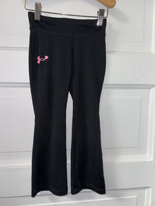 Girls Athletic Pants (peeling in logo) Under Armour 4T