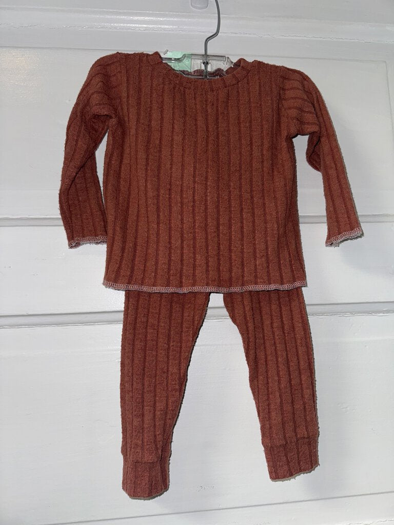 Unisex LS w/ Joggers (2pc) 6-12M