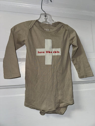 Unisex LS Onesie (2pc) org $30 The Ever Co 12-18M