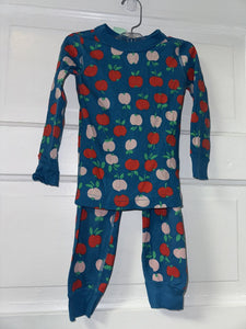 Unisex LS Pajamas (2pc) org $49 hanna andersson 3T