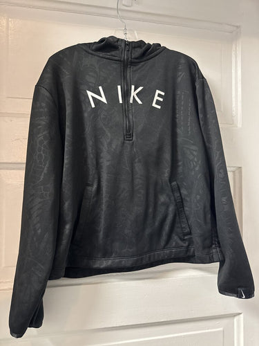 Girls Hooded 1/4 Zip Nike XL