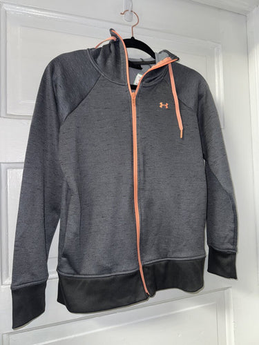 Gals Athl Zip Hoodie under armouer S