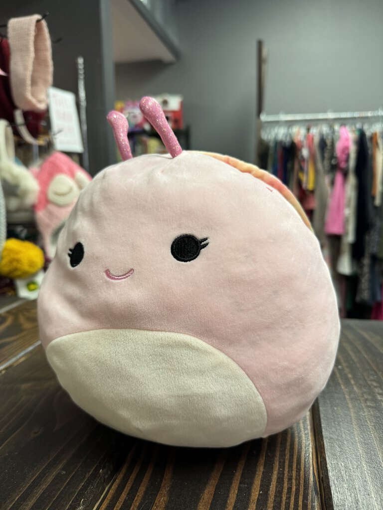 Squishmallo Plush - Pink Snail