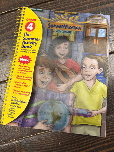 Summer Vacation Grade 4 Book (NEW)