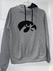 Gals Hawkeyes Hoodie Colosseum Athletics M