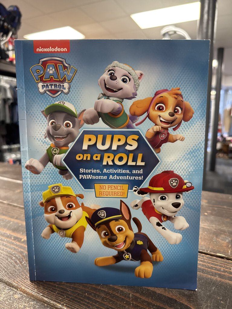 Pups on a Roll Activity Book