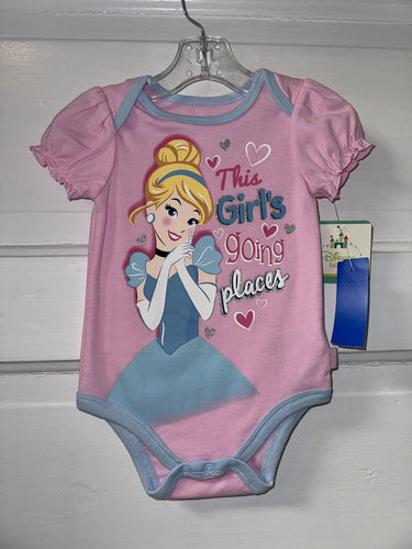 Girls Onesie (NEW) Disney 6-9M