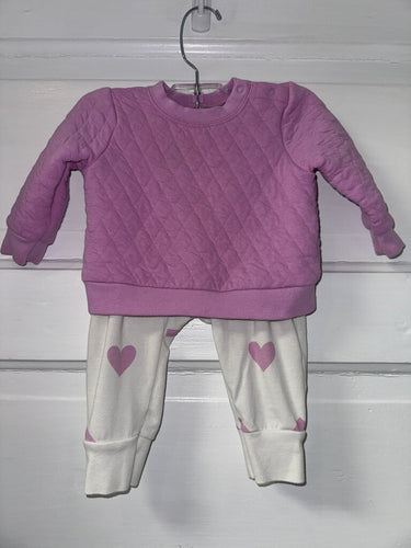 Girls Sweatshirt w/ Joggers (2pc) Cat & Jack 6-9M