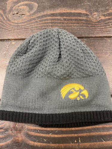 Hawkeyes Stocking Hat- Grey