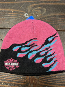 Harley-Davidson Stocking Hat - Pink/Blk