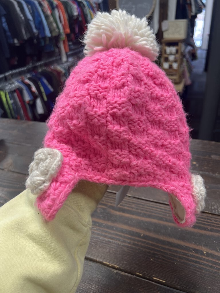 Girls Stocking Hat- Pink