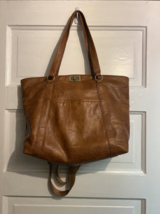 Azaria Vegan Leather Diaper Bag/Backpack (org $195)