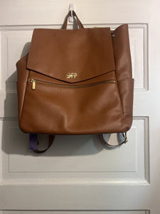 Freshly Picked Classic Diaper Bag - Cognac (org $199)