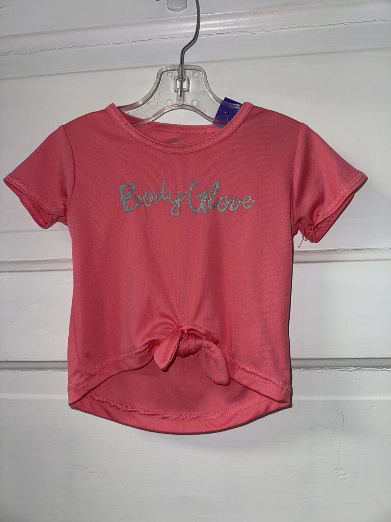 Girls Athletic Tee Body Glove 2T