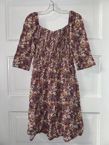 Girls 3/4 Sleeve Dress art class 10/12