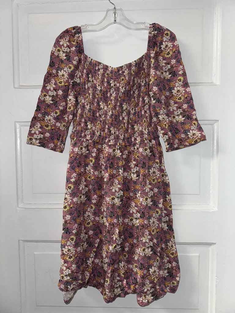 Girls 3/4 Sleeve Dress art class 10/12