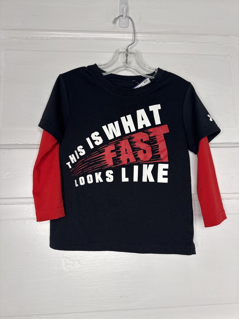 Boys Athletic LS Under Armour 24M