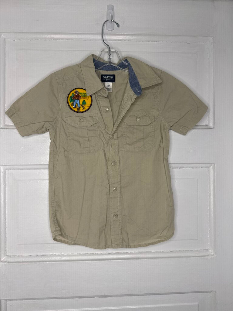 Boys SS Button OshKosh 8