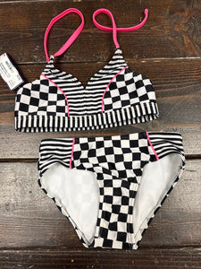 Girls Swimsuit (2pc) art class 4-5