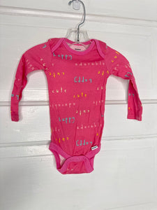 Girls LS Onesie Gerber 6-9M