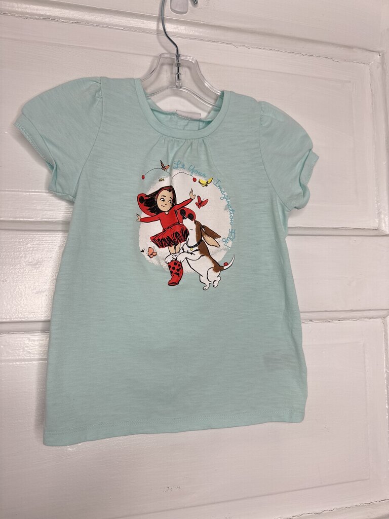 Girls Tee Ladybug Girl 5T