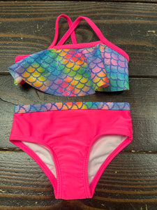 Girls Swimsuit (2pc) wonder nation 12M