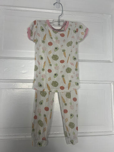 Girls Pajama Set (2pc) milkberry 4T