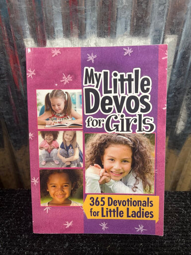 My Little Devos For Girls Book