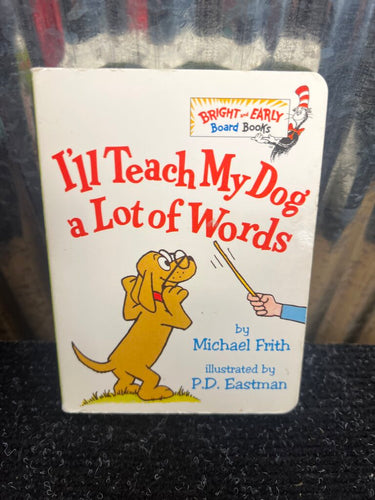 I'll Teach My Dog A Lot Of Words Book