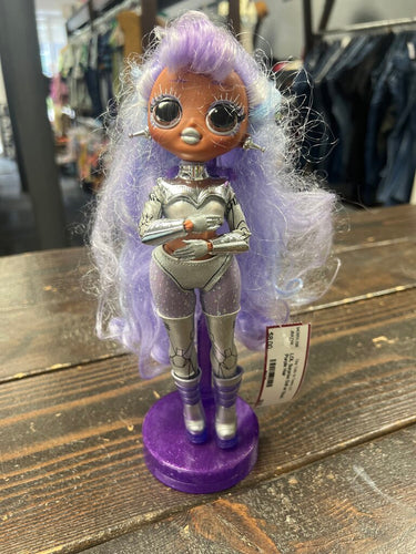 LOL Surprise Doll w/ Stand - Purple Hair
