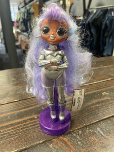 LOL Surprise Doll w/ Stand - Purple Hair
