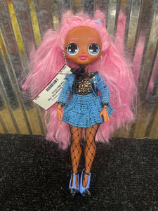 LOL Surprise Doll - Pink Hair/Blue Dress