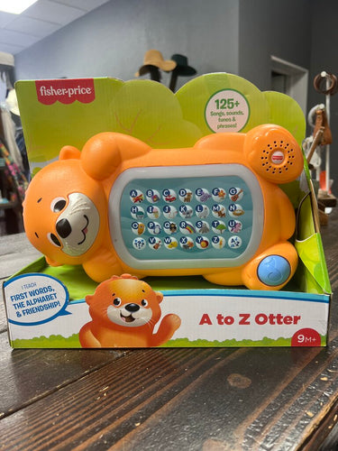FP A to Z Otter Toy (NEW) org $39.99