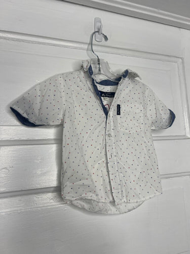 Boys SS Button Ben Sherman 2T