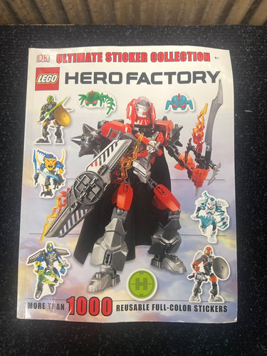 Lego Hero Factory Ultimate Sticker Collection Book
