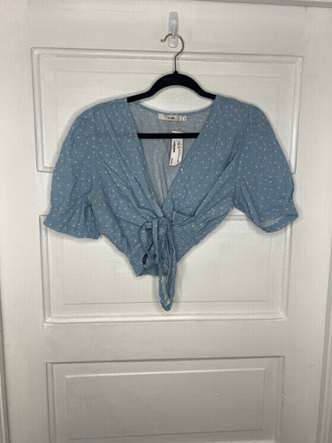 Gals Wrap SS (org $89) b+ab XS