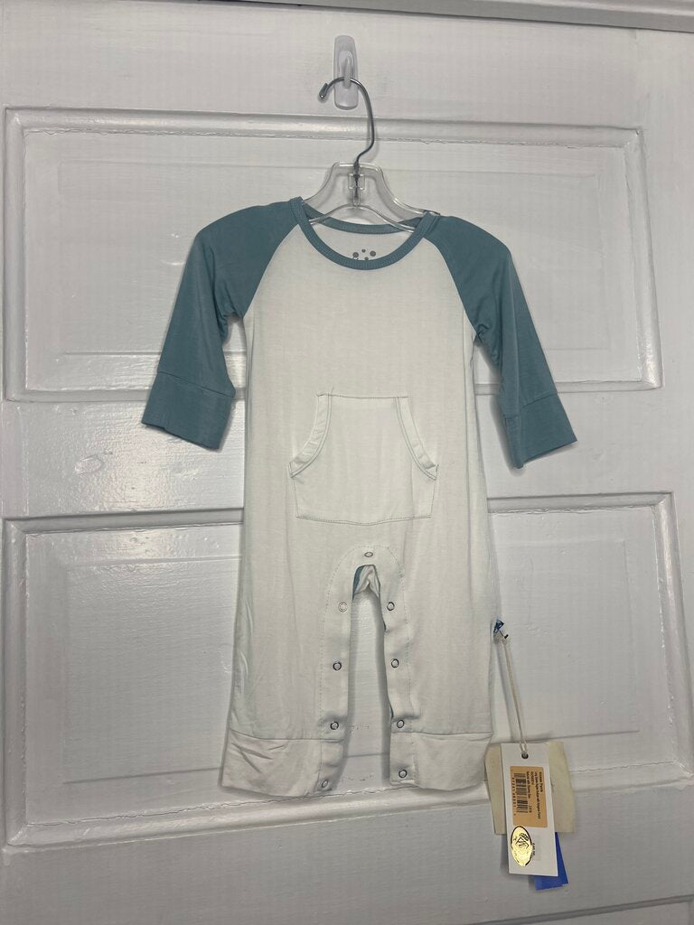Boys LS Outfit (NEW) (orig $40) Kickee Pants 3-6M