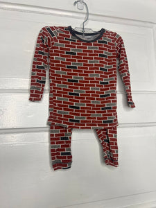 Boys Pajamas (2pc) Kickee Pants 18-24M