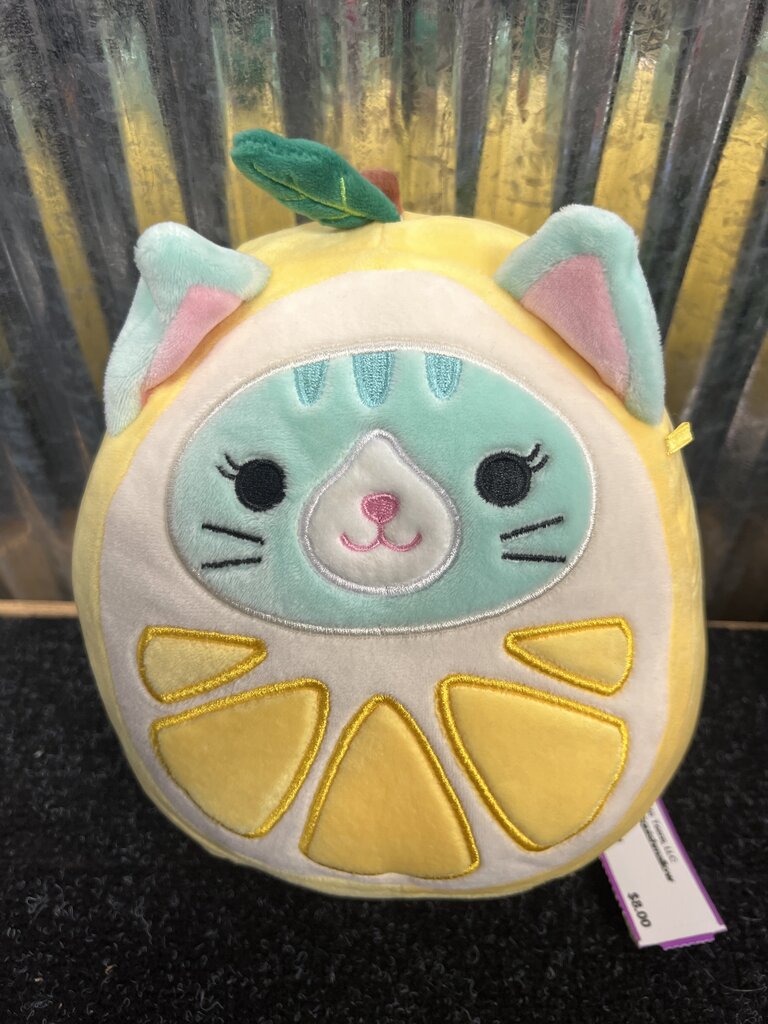 Lemon Cat Squishmallow