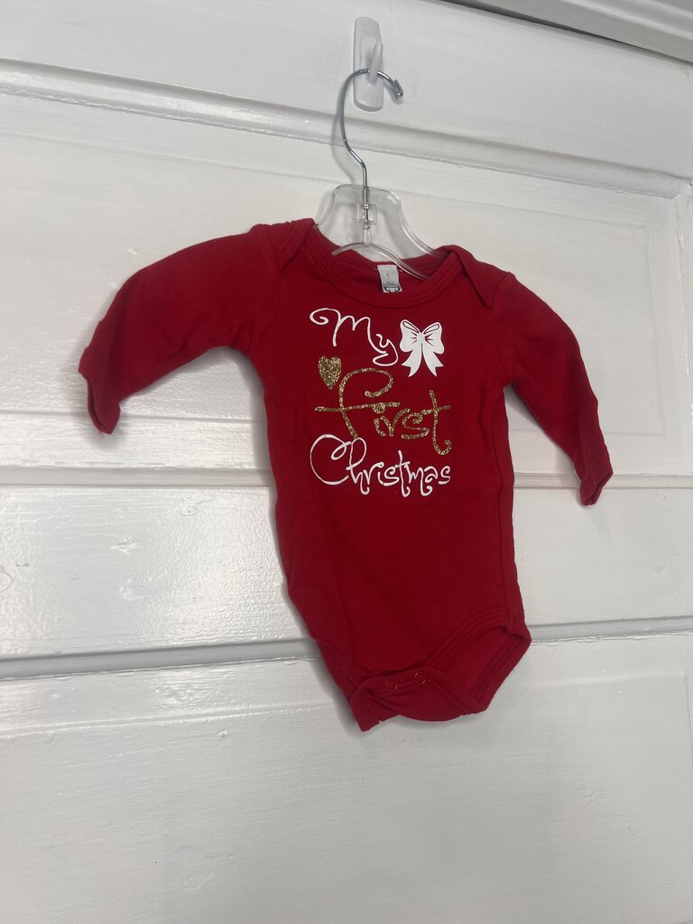 Girls LS Onesie The Southern Closet 0-3M