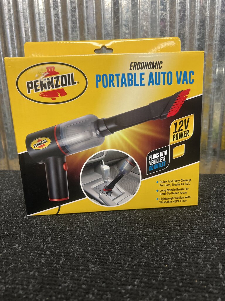 Pennzoil Portable Auto Vac (NEW)