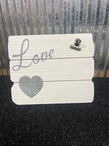 Love Picture Sign