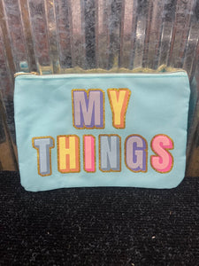 "My Things" Zip Bag